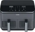 COSORI CAF-R901-AEU Dual Basket Heißluftfritteuse, 2 Kammern, 1750 Watt, Schwarz