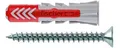 Fischer Dübel-Set Duopower 6.0 x 30 mm - 50 Stück  Dübel