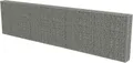 vidaXL Gabionenwand mit Abdeckung Verzinkter Stahl 600×30×150 cm