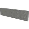 vidaXL Gabionenwand mit Abdeckung Verzinkter Stahl 600x30x150 cm 143585
