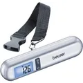 Beurer 732.12 Kofferwaage 732.12 Wägebereich (max.) 40 kg Ablesbarkeit 10 g batteriebetrieben Silber