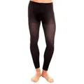 GLAMORY Leggings Herren THERMOMAN (Packung, 1-tlg., 1er-Pack) Blickdicht, matt schwarz 40-42 (M)