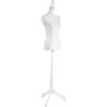 Tectake Schneiderpuppe  Torso Weiblich  77 x 38 x 168 cm Weiß