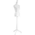 tectake® Schneiderpuppe Torso höhenverstellbar, 133 - 168 cm