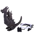 Wasserspeier Drache Gußeisen Miniteich Deko Figur m. Pumpe Wasserspiel Teichdeko