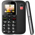 Retoo Seniorenhandy Mobiltelefon mit großen Tasten und ohne Vertrag, Senioren Handy Mit SOS Notruftaste, Einfache Bedienung Kamera 0.08 MP, Li-Ion 1400 mAh Akku für Senioren, Rentner