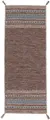 carpetfine Teppich Kelim Azizi, auch als Läufer erhältlich, rechteckig, Höhe: 5 mm, handgewebt, Baumwolle, Wendeteppich mit Fransen, Fleckerl, Wohnzimmer