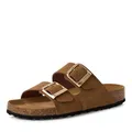 Tamaris Damen Klassische Ballerinas, Frauen Flats,Comfort Lining,TOUCHit-Fußbett,Slip-ons,klassisch elegant,Ballerinen,Cognac NUBUC,39 EU
