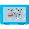 Mr. & Mrs. Panda Brotdose Koala Familie - Blau Pastell - Geschenk, Brotbox, Bruder, Mama, Butterbrotdose, Kinder, quality time, Family, Familienleb... - Blau