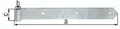 GAH 312480 Ladenband Breite 60 mm Länge 1400 x 60 mm Stärke 8 mm Stahl feuerverz