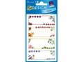 1-60x ZDesign HOME Haushalts-Etiketten "Obst Rahmen", ablösbar SPARE BIS ZU 85%