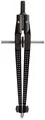 Faber-Castell 174434 Schnellverstellzirkel GRIP 2001, Ø 390 mm, 170 mm, schwarz