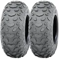 Parnells - 2 Stück Schlauchlose Atv-Reifen 19 x 7,00-8 - 4-Lagig Wanda P330 - Durchmesser 480 mm, 166 mm Breite, 100 kg, 100 Km/H - E-Geprüft, Straßenzulassung.