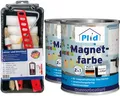 Tafelfarbe Magnetfarbe Magnet Magnetlack Magnetwand Set Anthrazitgrau Tafellack