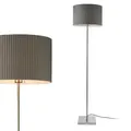 lux.pro Stehleuchte, Grau, Metall, 38x151x38 cm, Lampen & Leuchten, Innenbeleuchtung, Stehlampen, Stehlampen