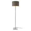 lux.pro Stehleuchte 151cm 1xE27 Stehlampe Standleuchte Metall Grau
