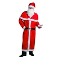 Weihnachtsmann Kostüm 5-teiliges Set Idena® Weihnachtsmannkostüm mehrteilig