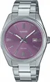 CASIO TIMELESS COLLECTION Quarzuhr MTP-1302PD-6AVEF, Armbanduhr, Herrenuhr, Damenuhr, Datum, Neo-Display, Edelstahlarmband