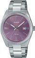 Casio Collection Uhr Edelstahl Lila MTP-1302PD-6AVEF, 44,2 Mm