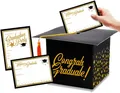 UE Stock Abschiedskarte 72 tlg Abschlussfeier Set Abschlusskarten Box mit Abschlusskarten, Ideal für Abschlussfeiern