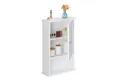 relaxdays Midischrank Badschrank mit geringer Tiefe