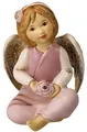 Goebel Engelfigur Schutzengel Gloria - Engel der Liebe, Weihnachtsdeko, Höhe ca. 10 cm (1 St), Sammlerfigur, Weihnachtsfigur, Dekofigur aus Steingut