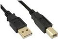 MicroConnect USB2.0 AB 5m MM vergoldet