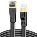 LAN Kabel Gaming Hochgeschwindigkeit Flachbandkabel RJ45 Ethernet 40Gbps 5m
