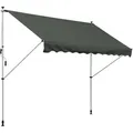 Outsunny Markise,, Grau, Metall, 150x280x300 cm, Sonnen- & Sichtschutz, Markisen