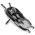 QERIDOO Hängematte Modell Plus mit Sicherheitsrahmen für Babytransport - Grau