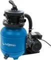 Miganeo Sandfilteranlage Speed Clean Dynamic 6500 - Blau | Pumpenleistung 4.500 l/h | Filterleistung 3.900 l/h | Filteranlage für Pools bis 20.000 Liter | Stromsparende 200 Watt