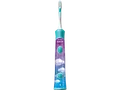 PHILIPS Sonicare For Kids HX6322/04 Elektrische Kinderzahnbürste Blau, Reinigungstechnologie: Schalltechnologie