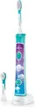 Philips Sonicare Elektrische Kinderzahnbürste HX6322/04 Schallzahnbürste Weiß, Bunt (HX6322/04)