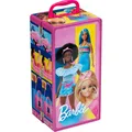 Theo Klein Barbie Schrankkoffer Kleiderstangen und Fächern (5801)