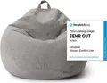 LUMALAND Comfort Line Sitzsack M, 120 L - bequemer Sofa Sessel - ideal zum Pouf