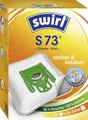 Swirl S 73 EcoPor Staubsaugerbeutel 4 Staubbeutel + 1 Filter  Staubsaugerbeutel