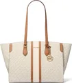 Michael Kors Becca Große Tragetasche mit Streifen und Logo