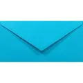 Netuno 100 Briefumschläge Blau DIN lang 110x220 mm 80g Rainbow bunte Umschläge lang ohne Fenster für Hochzeit Geburtstag Taufe Weihnachten Einladungskarten Einladungsumschläge Blau Briefhüllen Papier