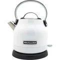 KitchenAid 5KEK1222EWH Wasserkocher 1,25 l 2200 W Schwarz, Edelstahl, Weiß - Weiß