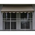 ANGERER FREIZEITMÖBEL Klemmmarkise, BxT: 350x150 cm, beige gestreift