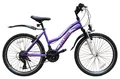 Talson Mountainbike 26 Zoll Fahrrad mit, 21 Gang Shimano, Kettenschaltung, mit Beleuchtung nach StVZO und Gabelfederung Lila