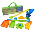 alldoro 60064 Garten Golf Set, 22 Teilen, Kindergolf mit 6 Hindernissen, 2 Schläger und 2 Golfbälle, Minigolf für Drinnen & Draußen, Golfset aus Kunststoff, Kinder ab 4 Jahren, Gartengolf Profi