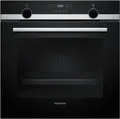 Siemens HB517GBS3 iQ500  Einbau-Backofen, 60 cm breit, 71 L, cookControl10, 3D Heißluft, softMove, Hydrolytisch, Kindersicherung, edelstahl