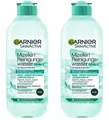 ✅ Garnier Mizellenwasser All-In-1 Hyaluron Aloe Vera Gesichtsreinigung 2x 400ml✅