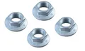 Knott 4 x Flanschmutter M24 x 1,5 - Flanschmutter 407963.001 M24 x 1,5 - SW32 - ersetzt Nr. 44738