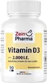  Vitamin D3 2000 I.E. Kapseln für gesunde Knochen und Zähne 18 g