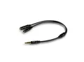 Teufel Audio Y Splitter Kopfhöreranschluss Kabel Audio-Kabel, (27 cm)