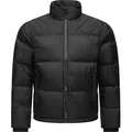 Ragwear Outdoorjacke Stafen Wasserdichte Herren Winterjacke im Retro-Look schwarz S (46)