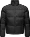 Ragwear Herren Winterjacke warme Steppjacke wasserdicht im angesagten Retro-Colourblocking-Look Stafen YOUMODO Black Gr. S