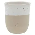 Eulenschnitt Becher "Papa" in Creme - 200 ml